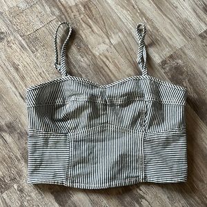 Cute striped tank top!